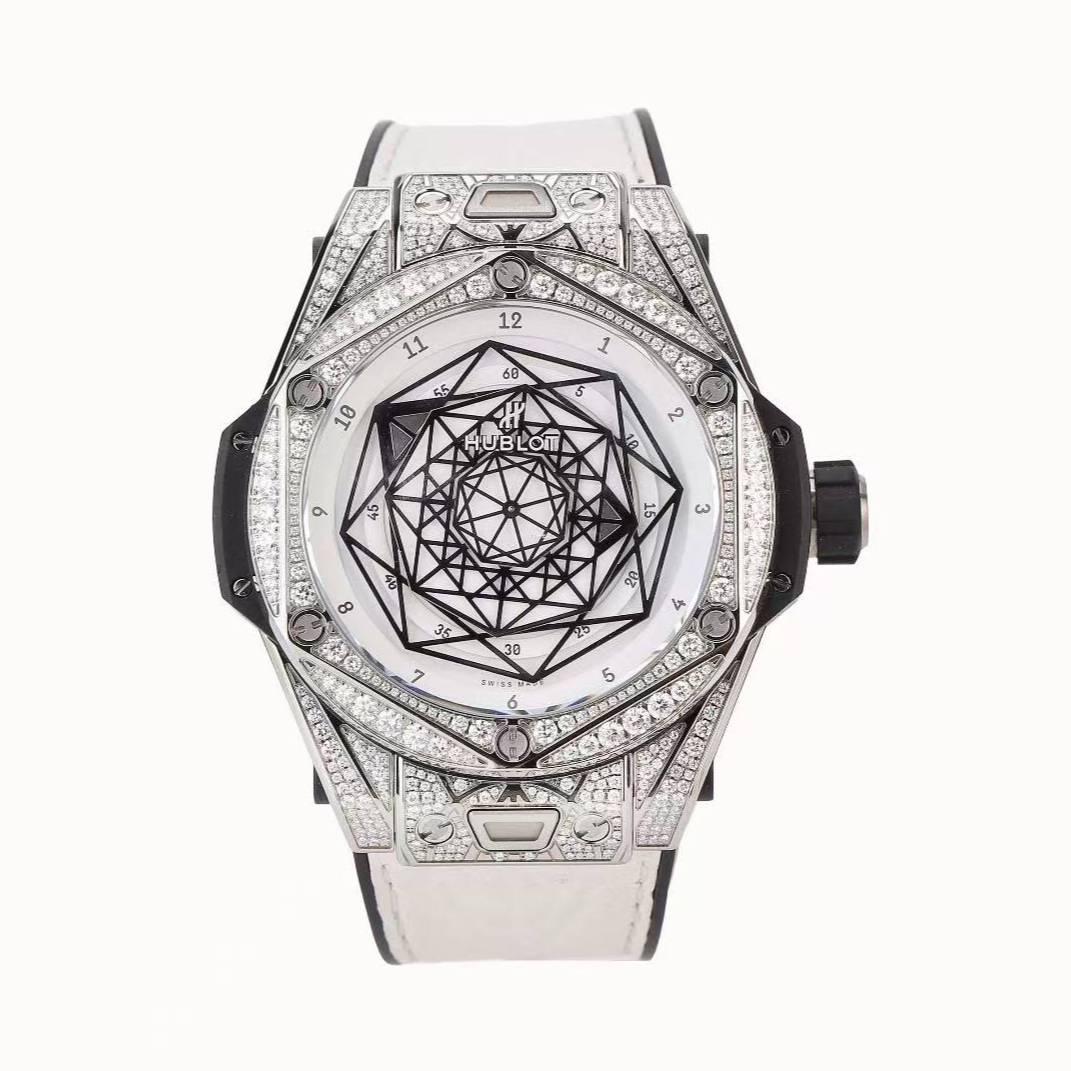 99新 Hublot/宇舶表 老佛爷/宇舶415后钻/自动机械/单表/45mm