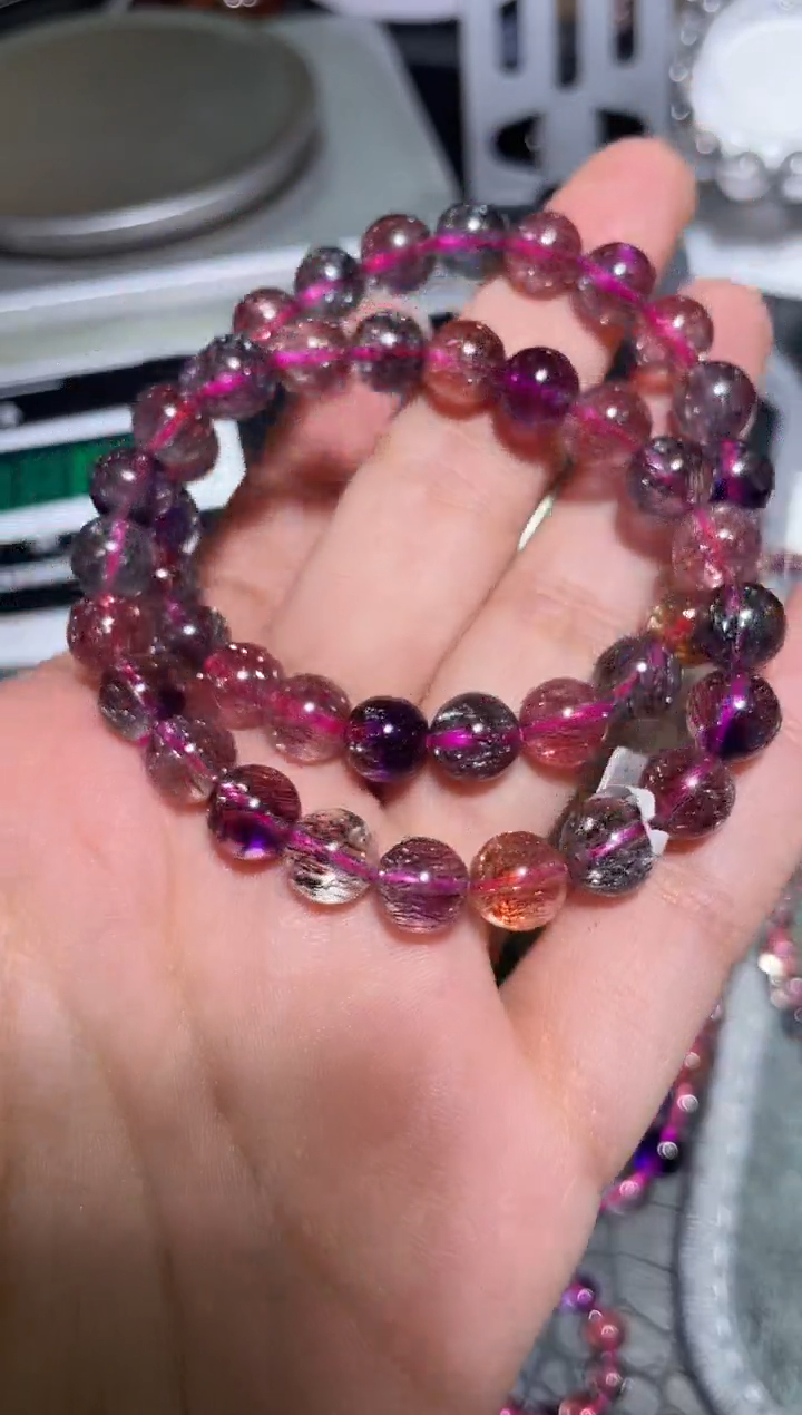 【闪购商品】水晶手链未镶嵌超七单圈A8（多样性发其一）