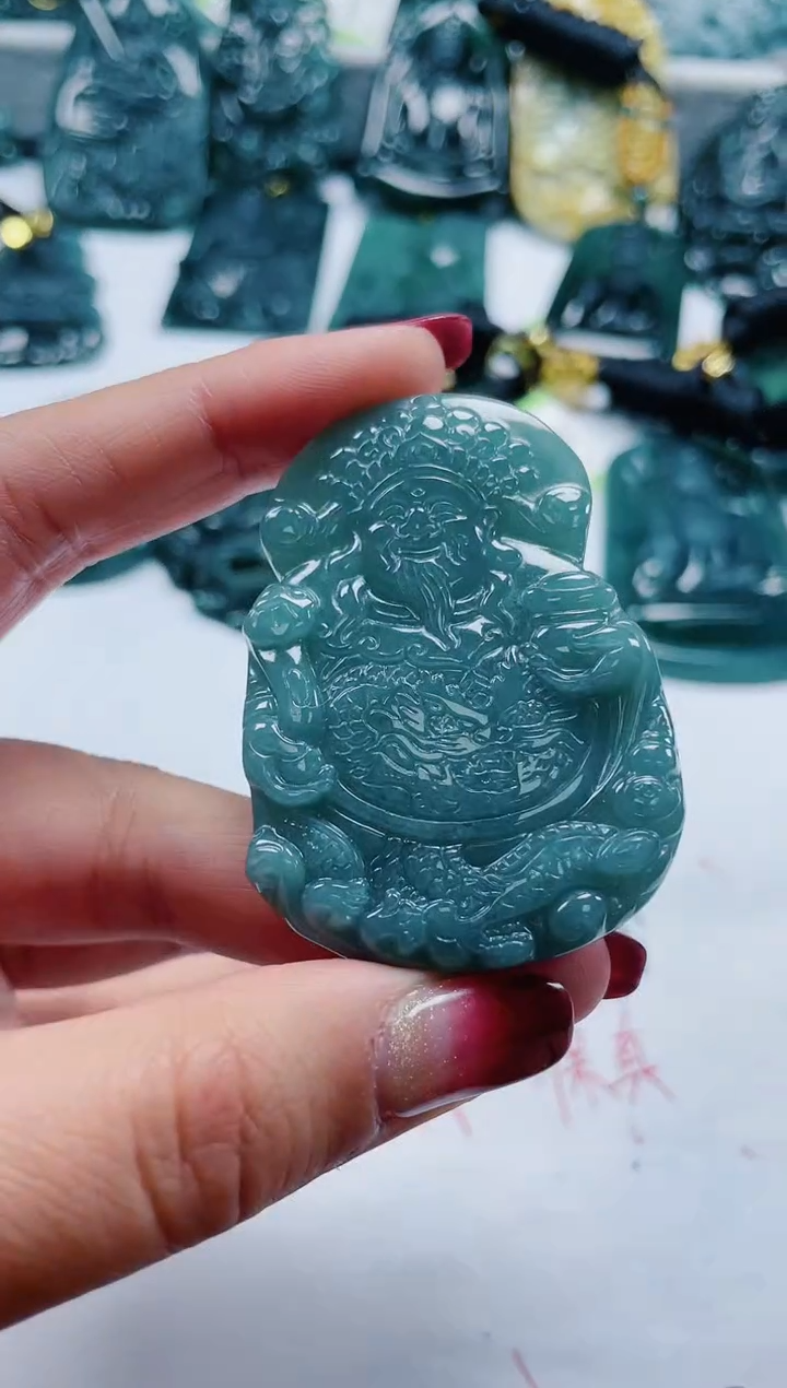 【闪购商品】翡翠颈饰未镶嵌多样性发货一件发货-财神