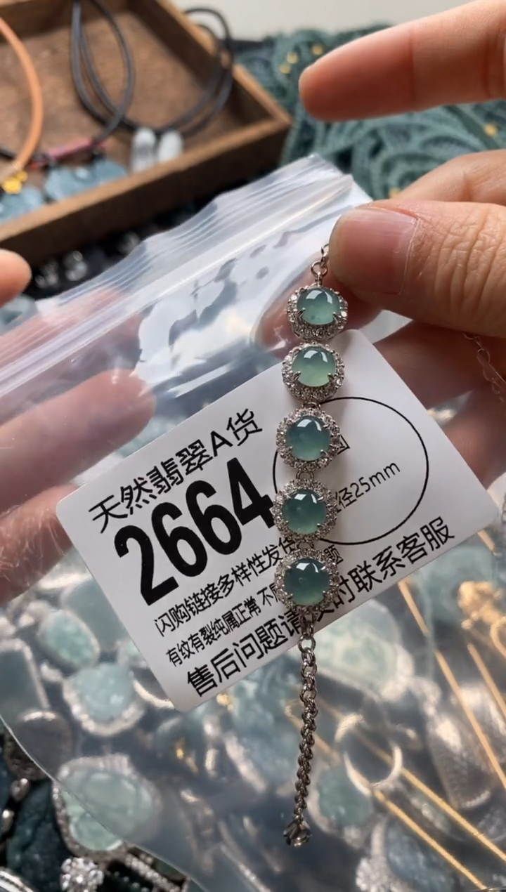 【闪购商品】翡翠颈饰未镶嵌翡翠2664