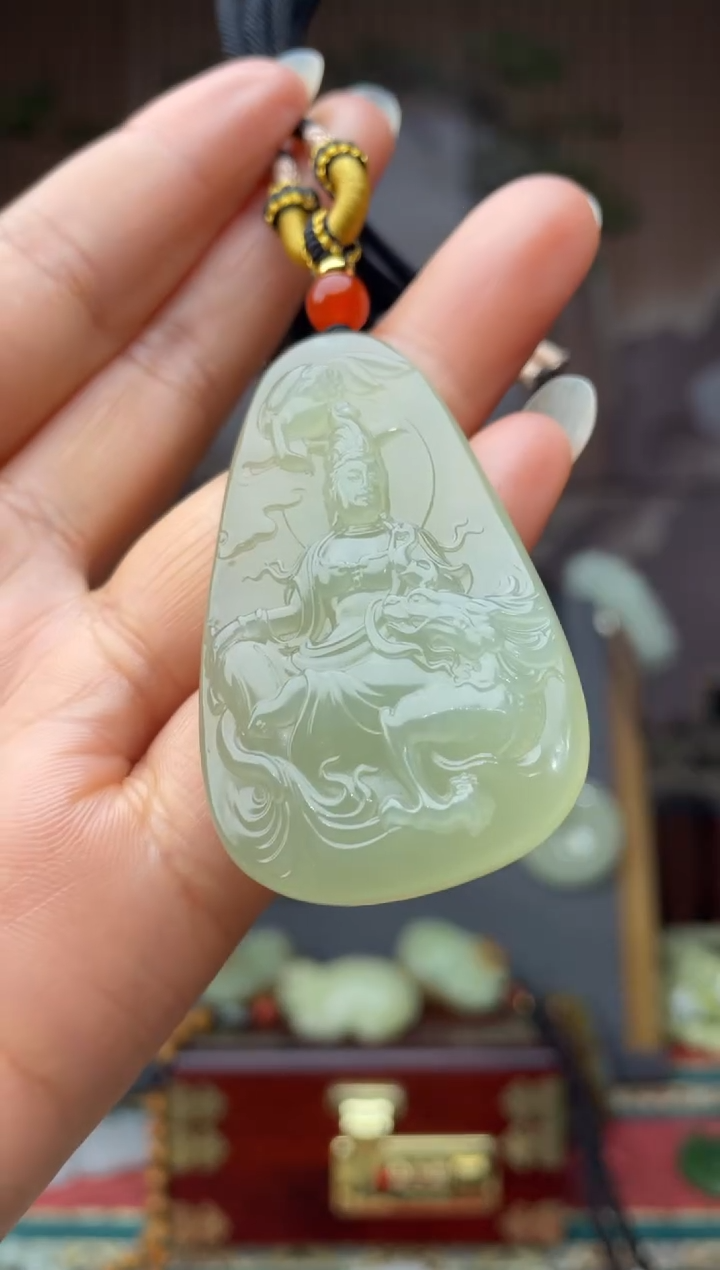 颈饰未镶嵌和田玉拍一发一