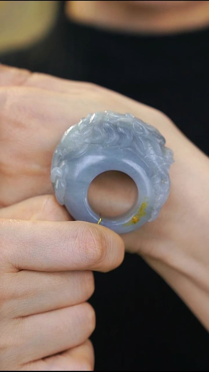 未镶嵌戒指和田玉和田玉戒指