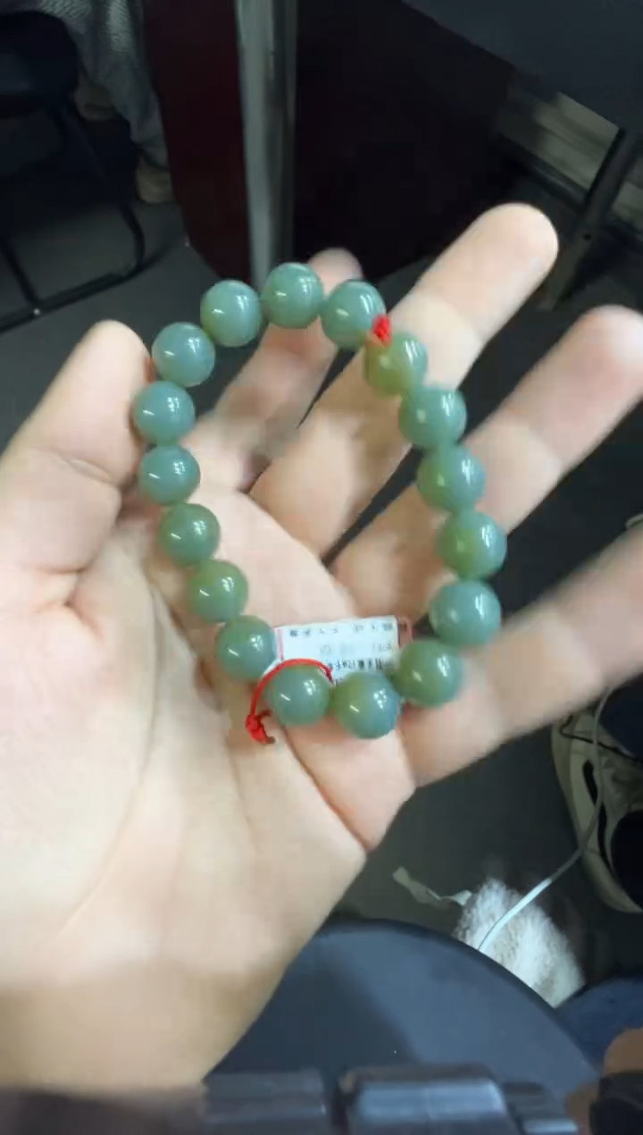 未镶嵌手串和田玉且末蓝手串（产地直发）