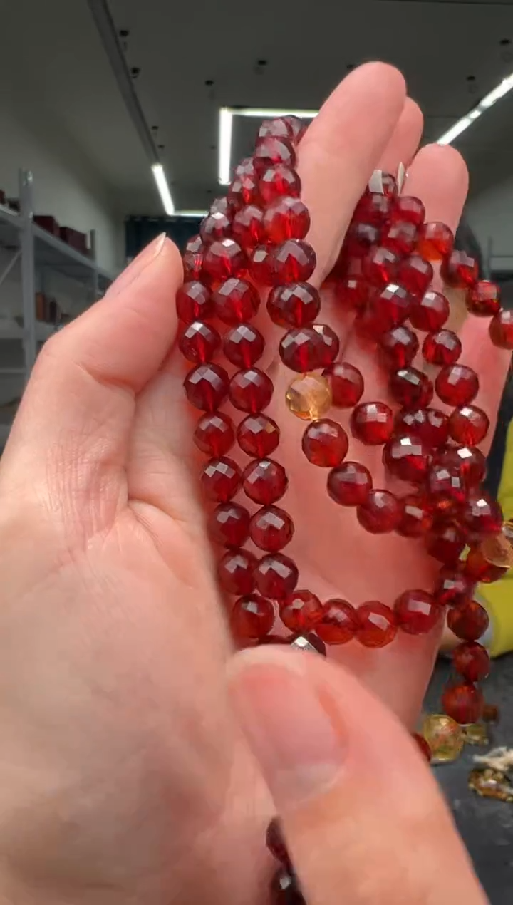 琥珀颈饰未镶嵌项链多样性拍一发一