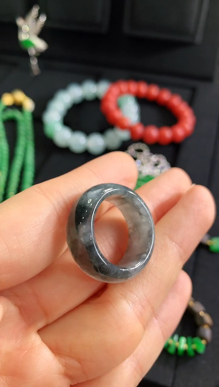 【闪购商品】翡翠戒指未镶嵌戒指16