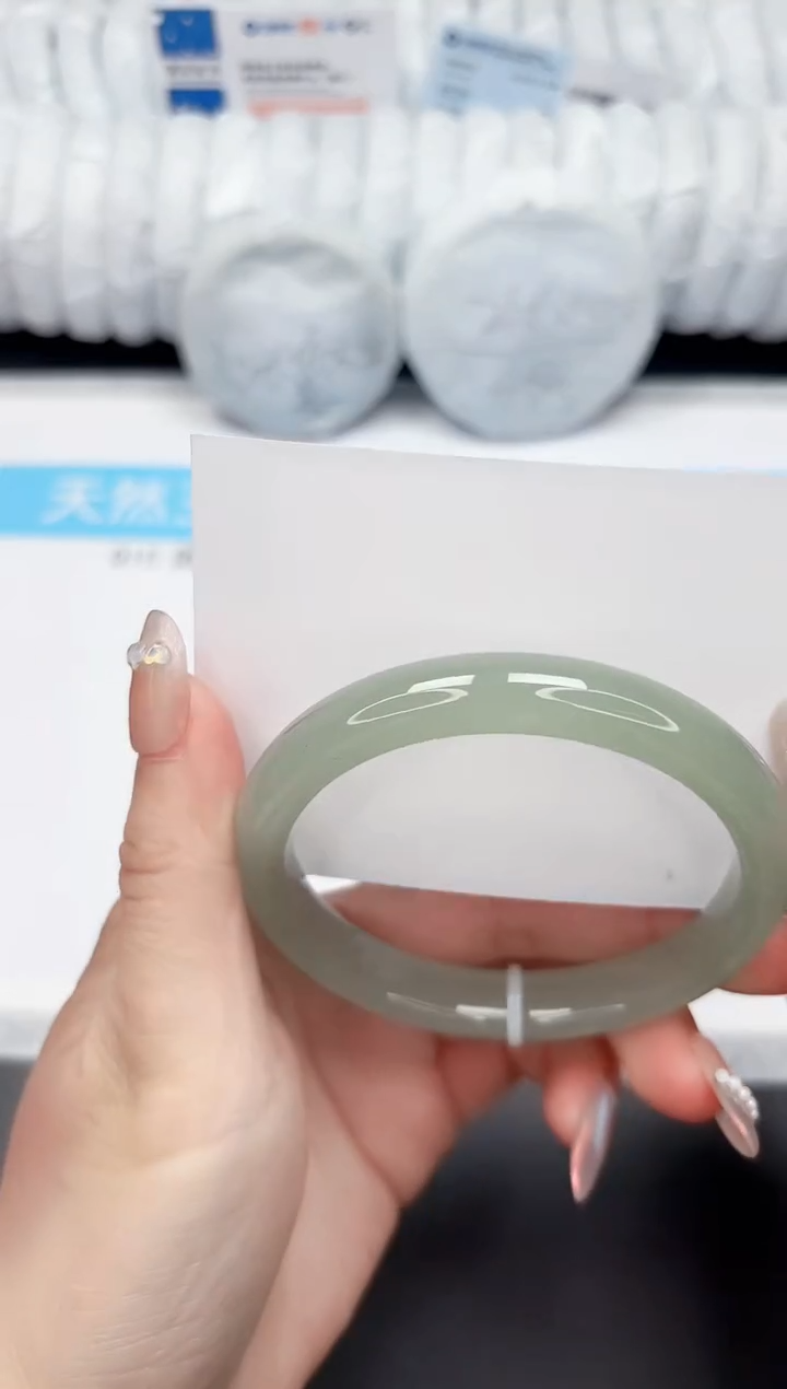 石英质玉未镶嵌手镯249-62.5