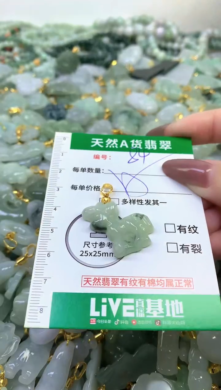 颈饰未镶嵌翡翠纯天然缅甸A货翡翠