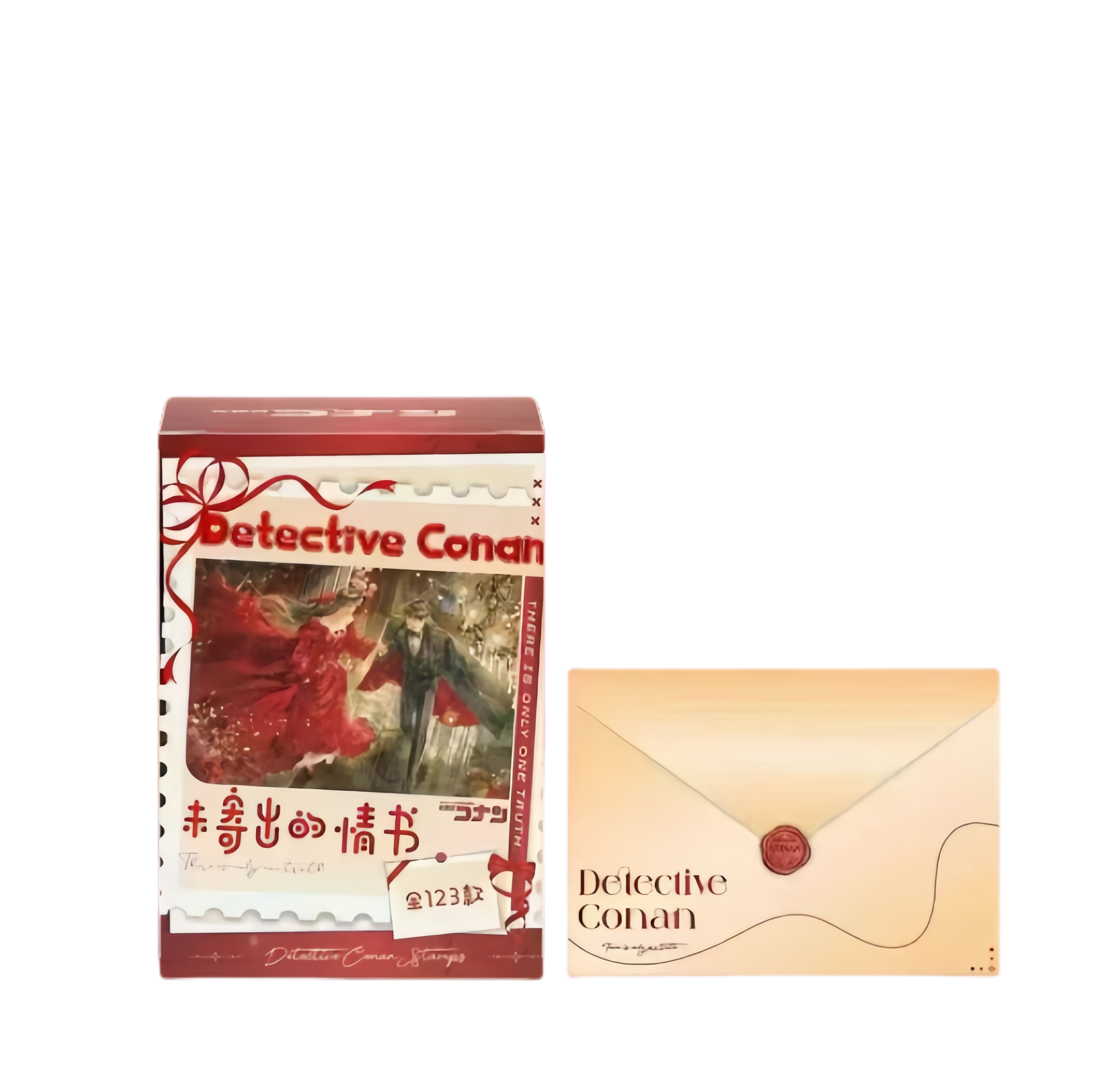【叠叠】谷地文创-名侦探柯南未寄出的情书收藏卡牌盲盒（代拆）