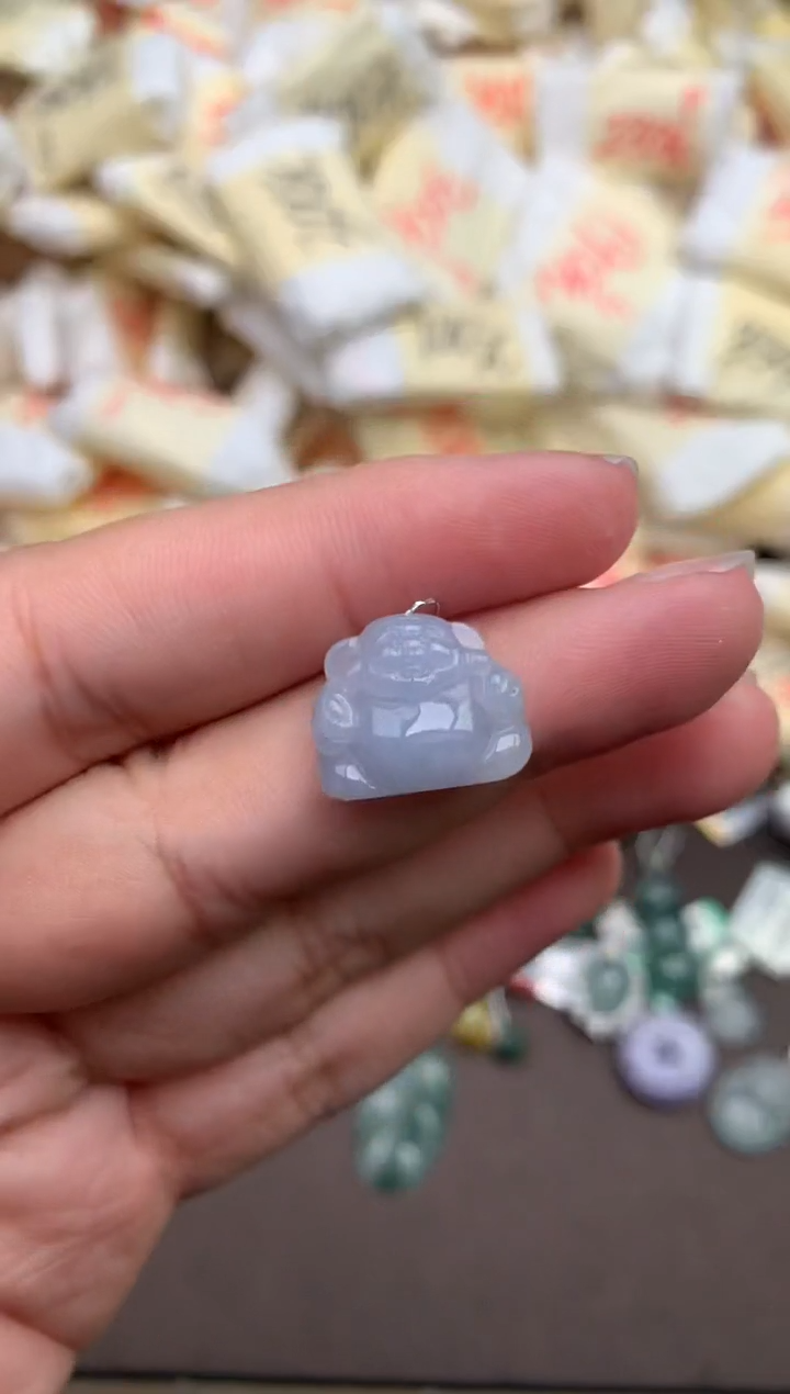 翡翠挂件未镶嵌—