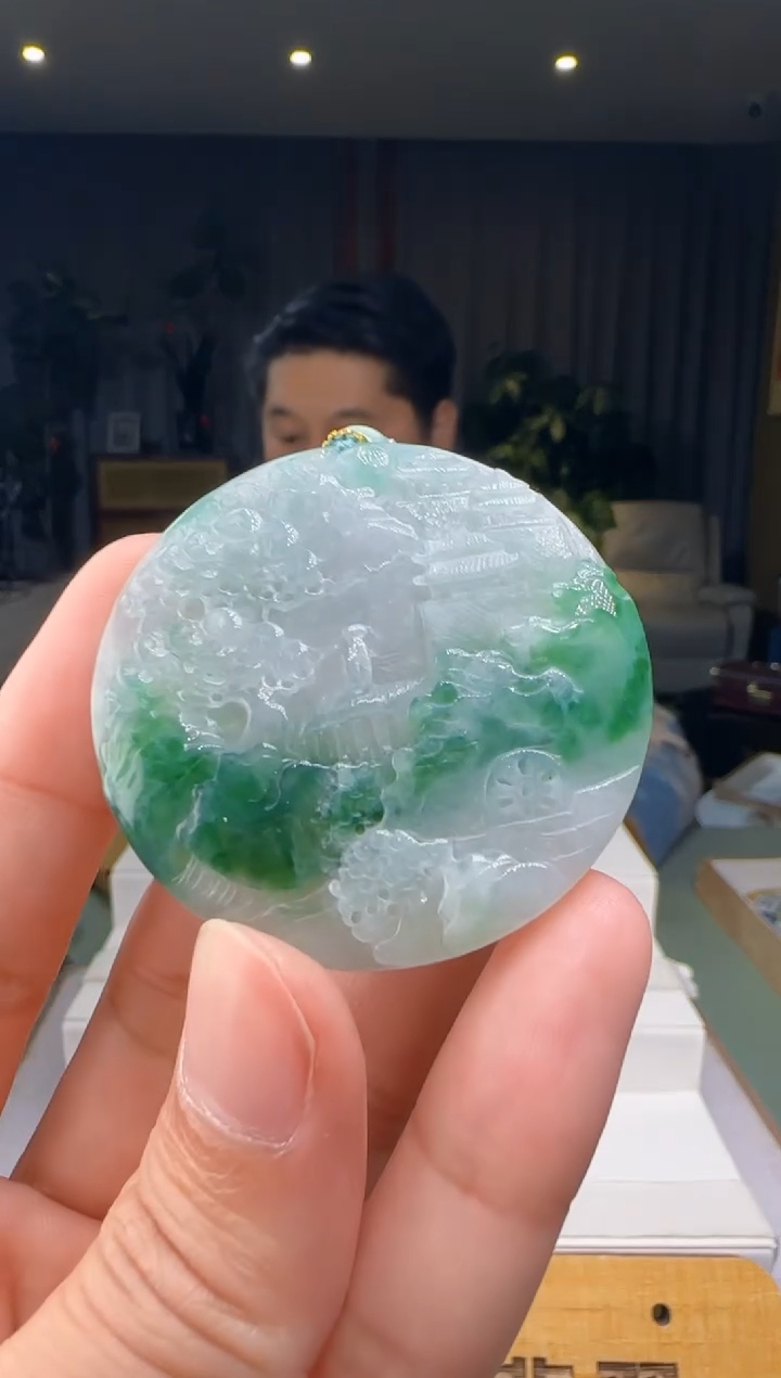 【闪购商品】翡翠颈饰未镶嵌XM@@960Q3J05537