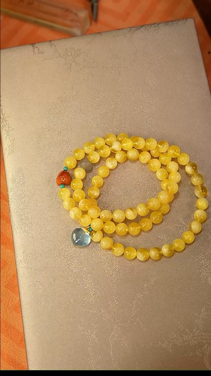 【闪购商品】琥珀手链未镶嵌手串