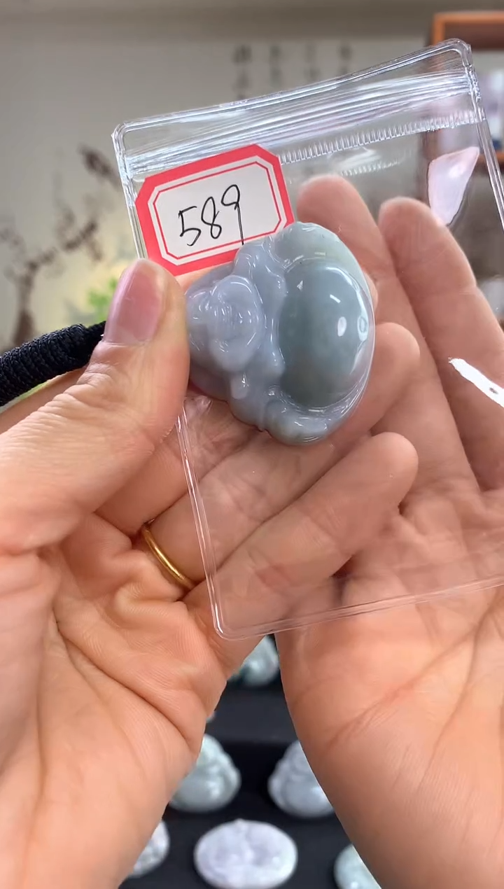 【闪购商品】翡翠颈饰未镶嵌佛公589