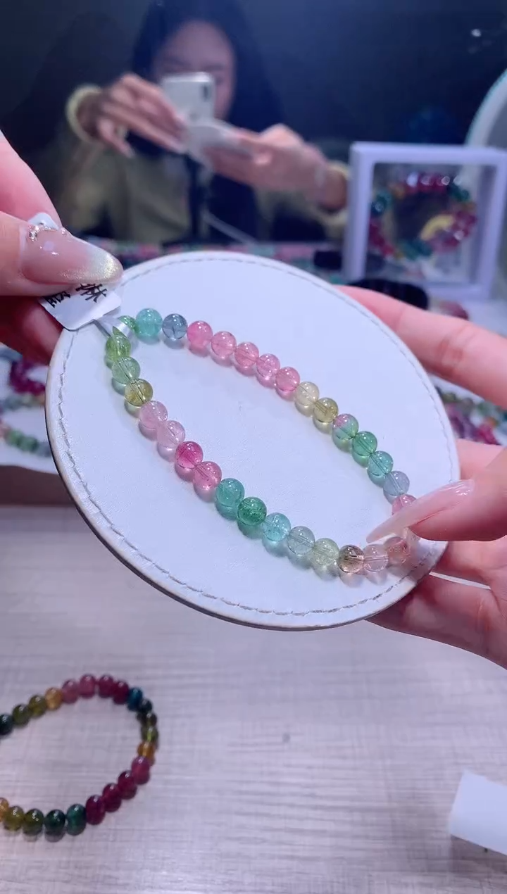 【闪购商品】碧玺手链未镶嵌A40【天然碧玺】