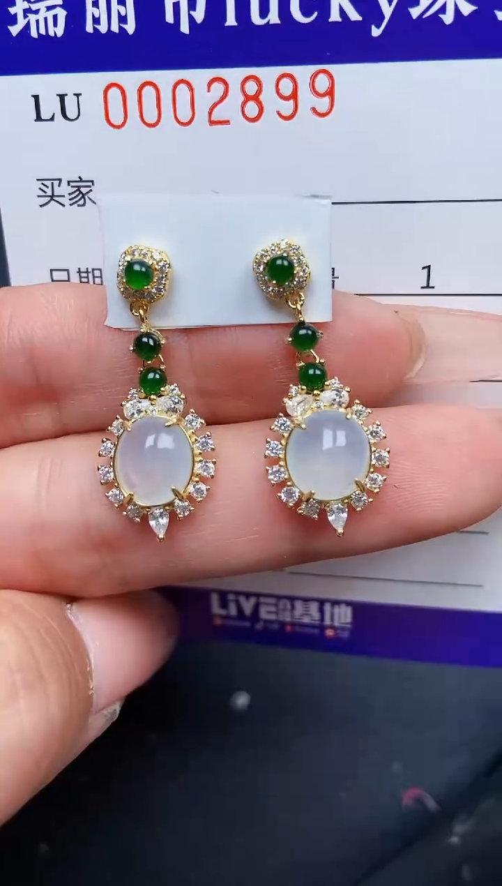 【闪购商品】翡翠颈饰银S925镶嵌2899