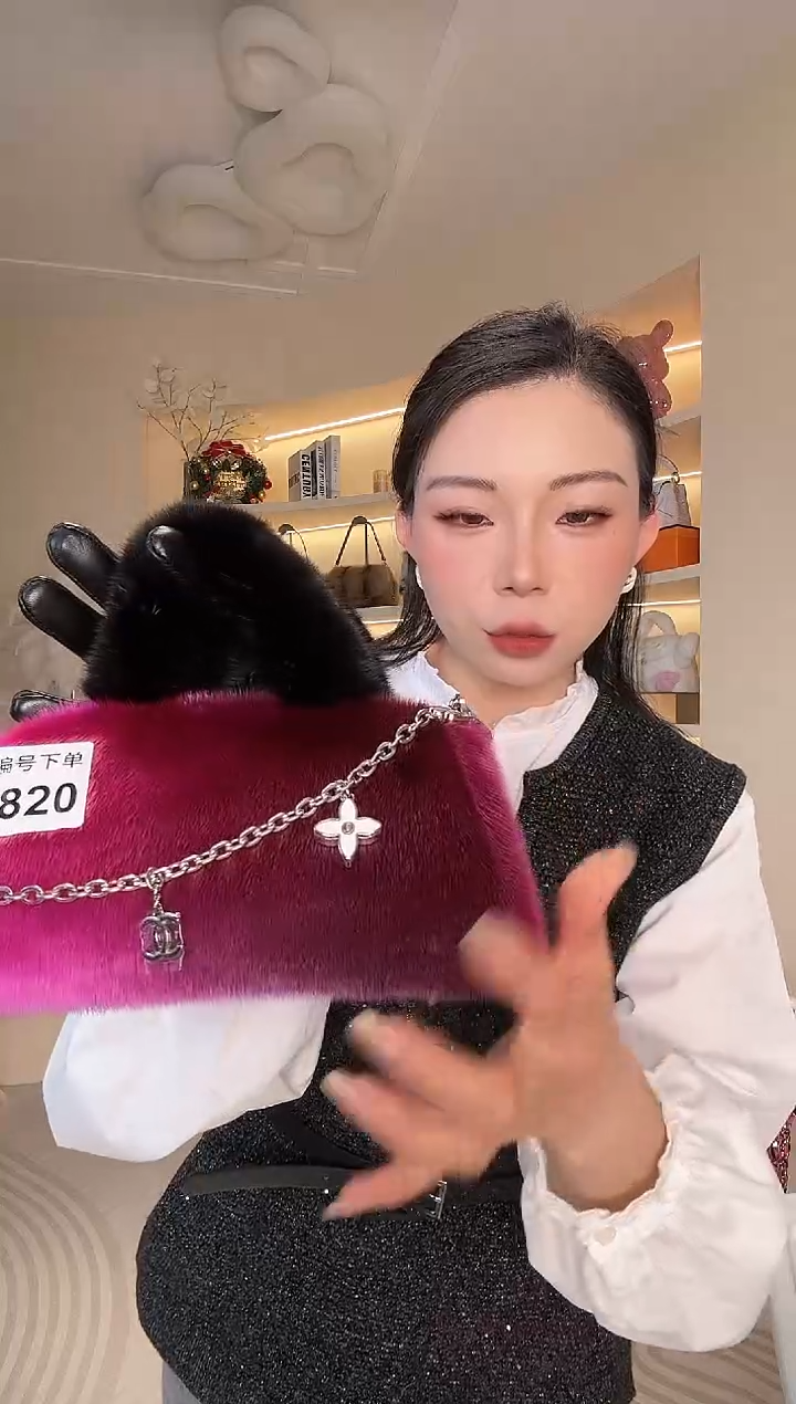 海豹毛【闪购商品】女包D820