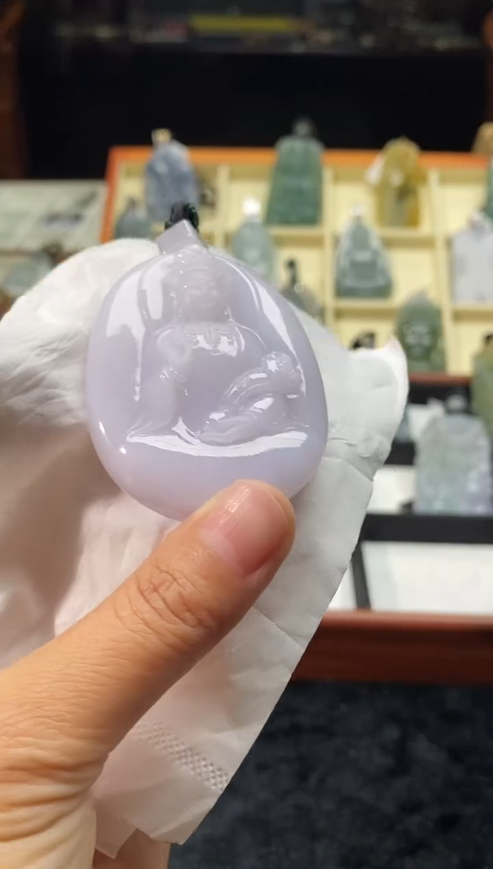 【闪购商品】翡翠吊坠(不含链)未镶嵌缅甸天然翡翠