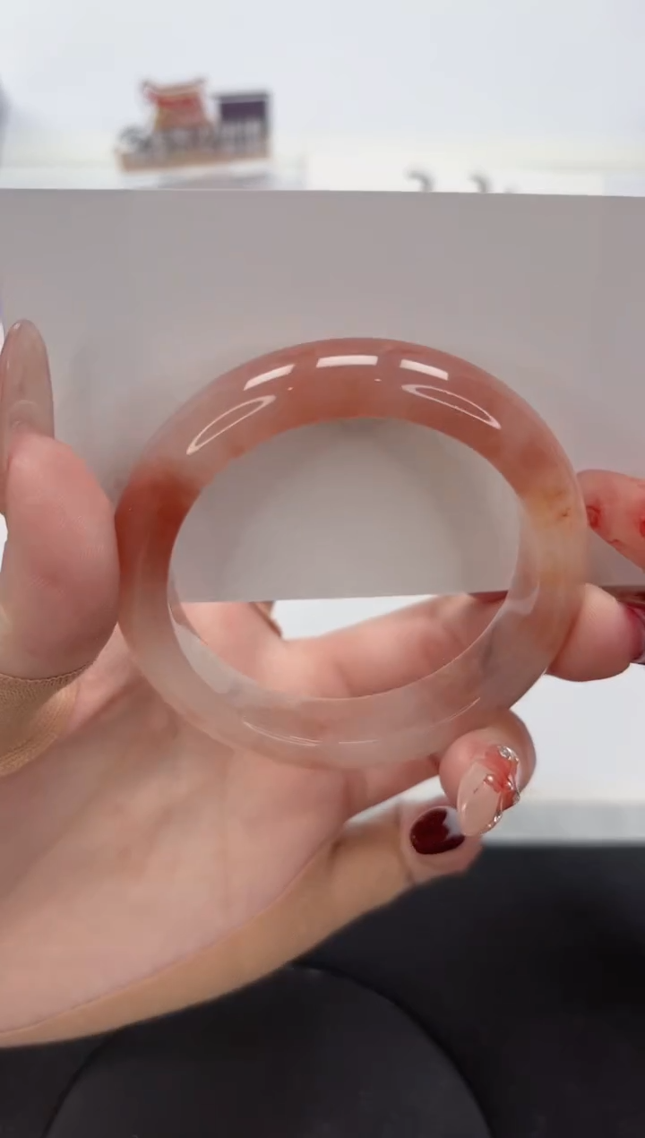 【闪购商品】石英质玉手镯未镶嵌A63-52.3