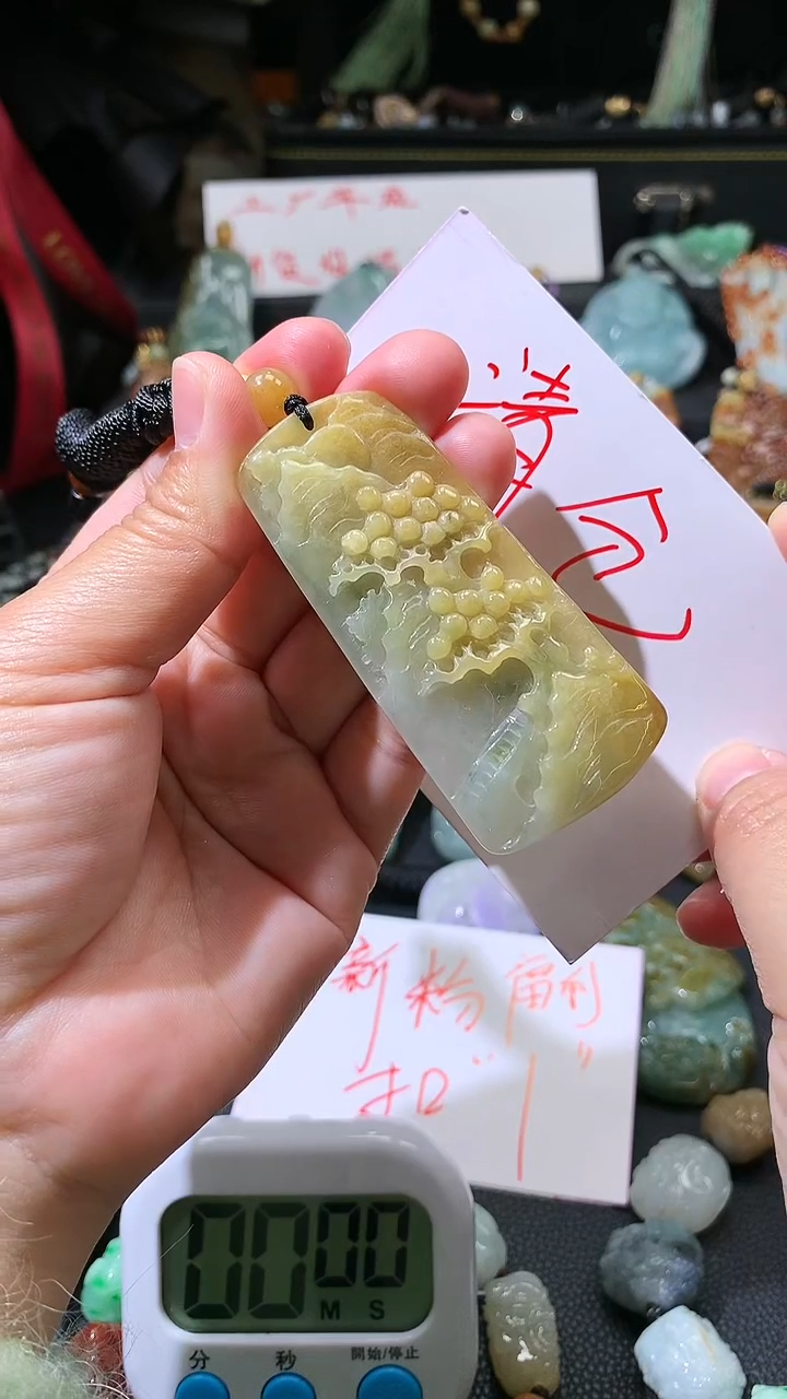 【闪购商品】翡翠颈饰未镶嵌挂件