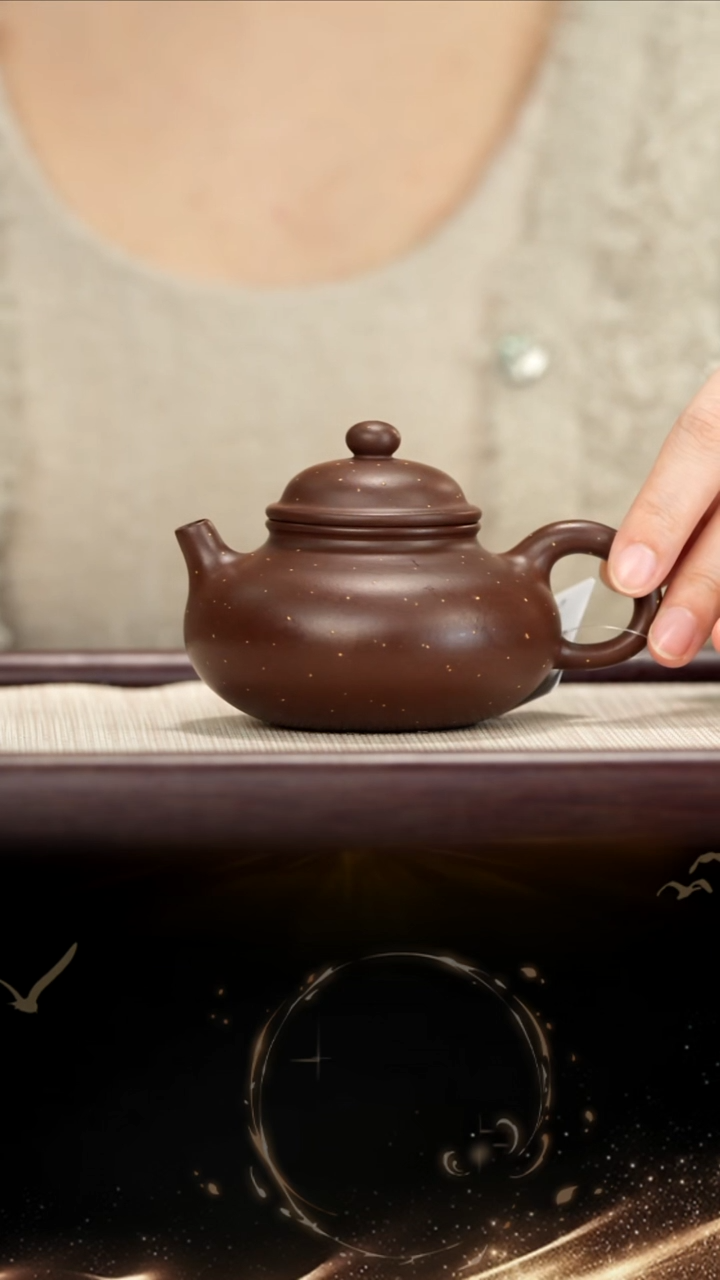 茶壶紫砂8号FJP紫泥铺砂容天170cc