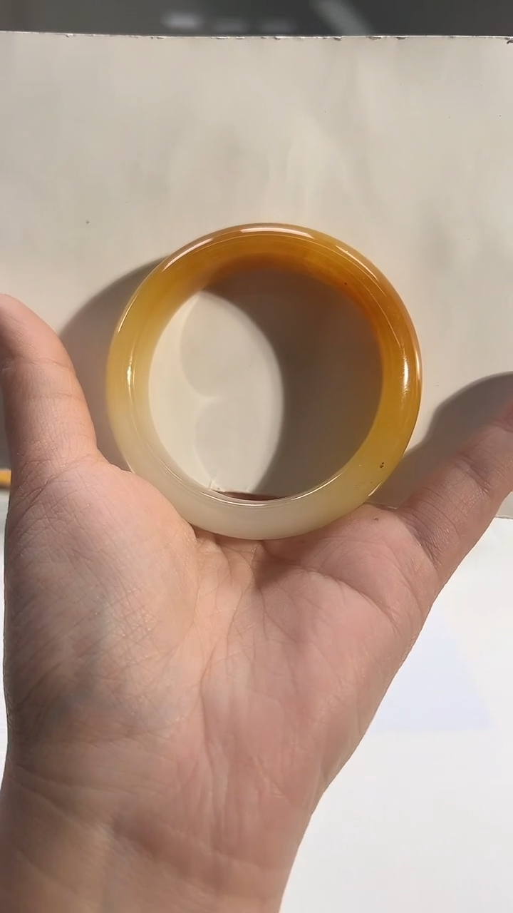 未镶嵌手镯和田玉53圈口05