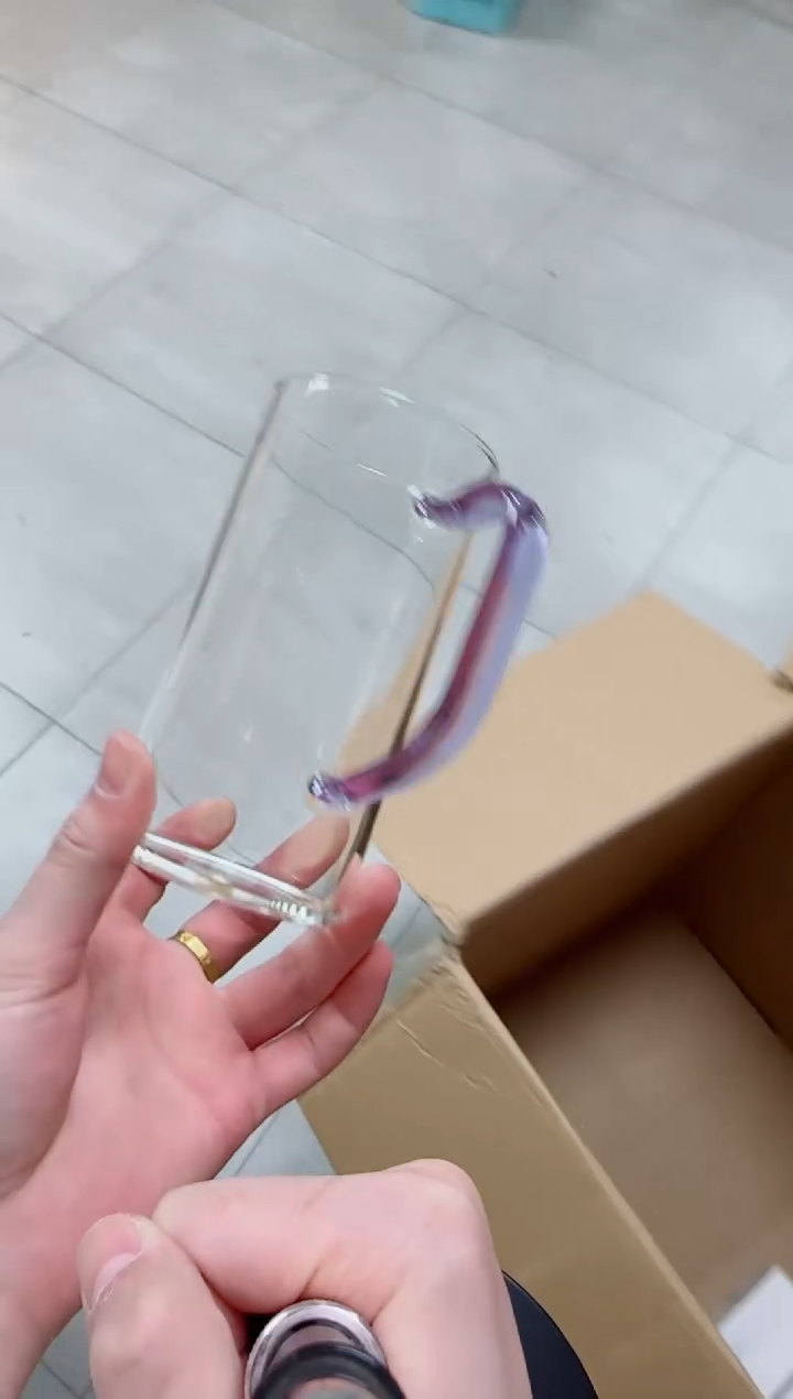 加厚青予杯浅紫色