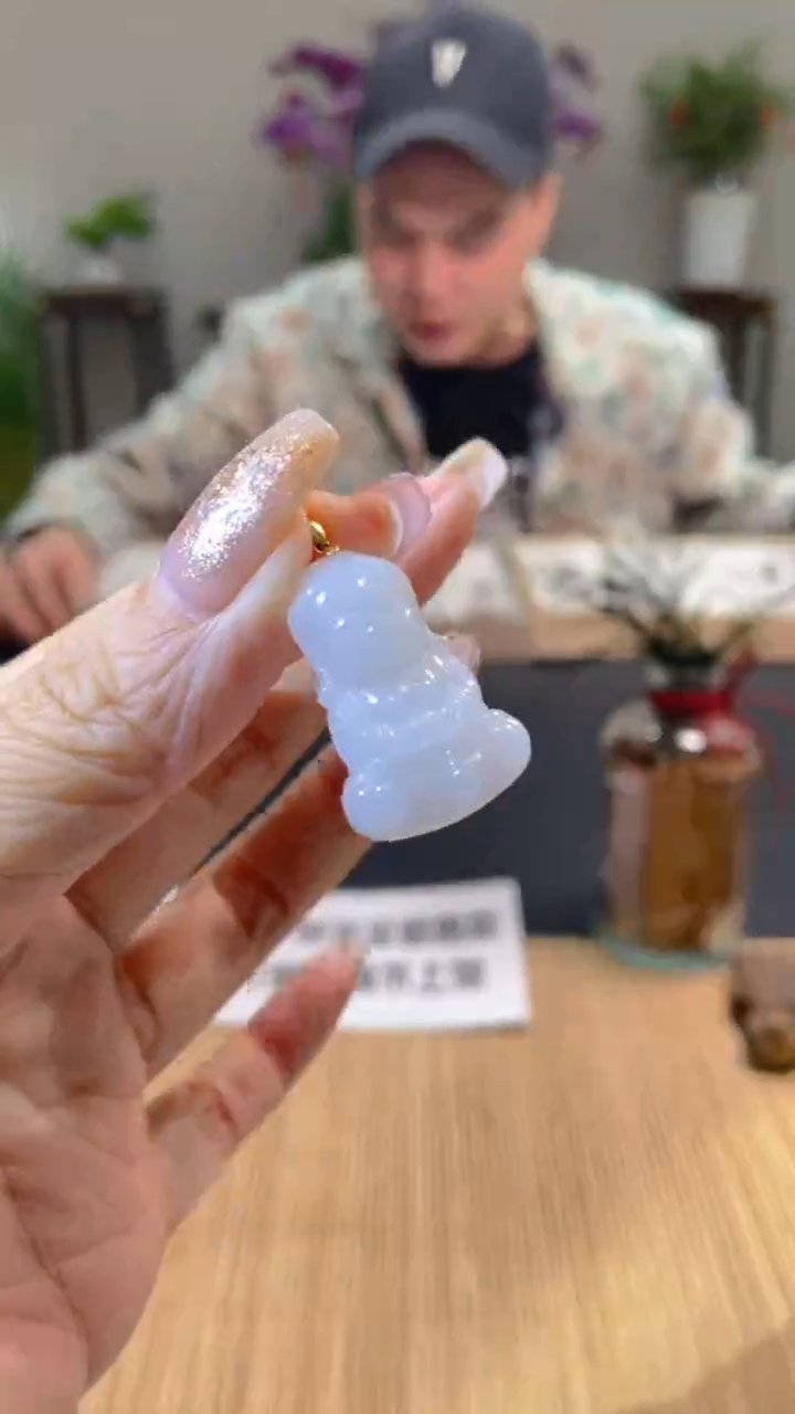 【闪购商品】定制翡翠18K金镶嵌00062407