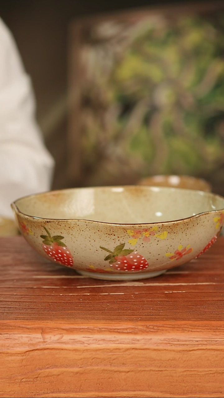 景德镇高温釉下彩18-223口径17.5