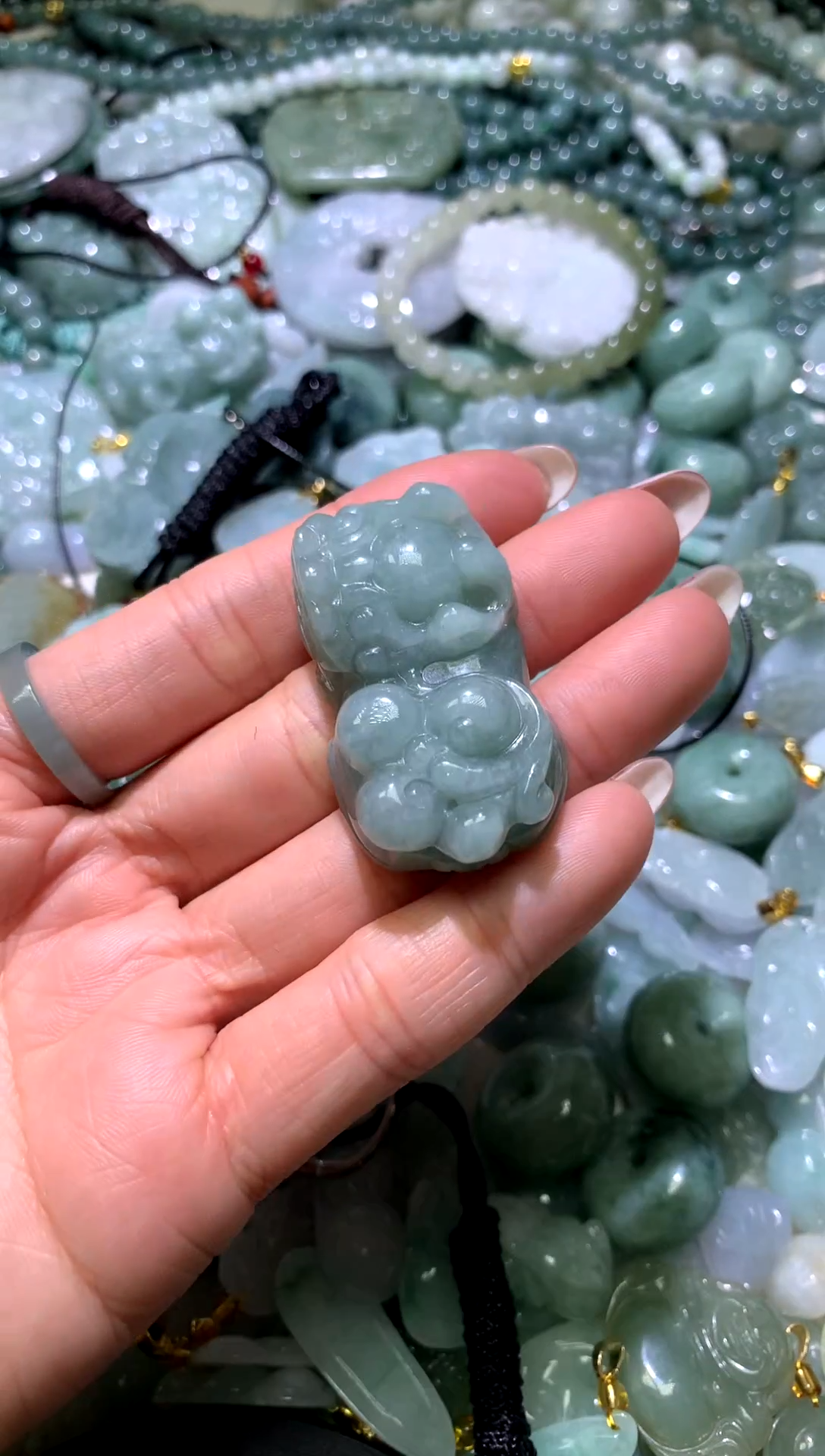 吊坠(不含链)未镶嵌翡翠1