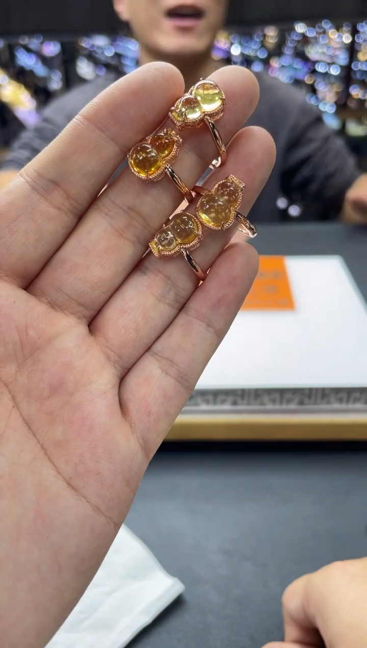 未镶嵌定制琥珀-101353