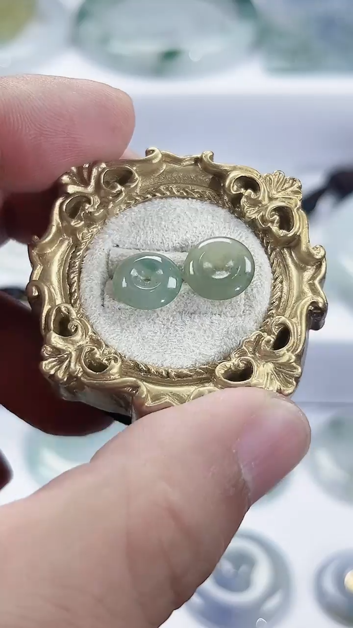 颈饰未镶嵌翡翠天然缅甸A货翡翠