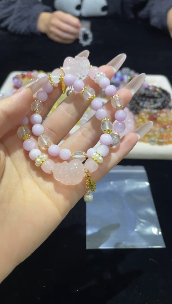 【闪购商品】烟晶手链合金1浮力006