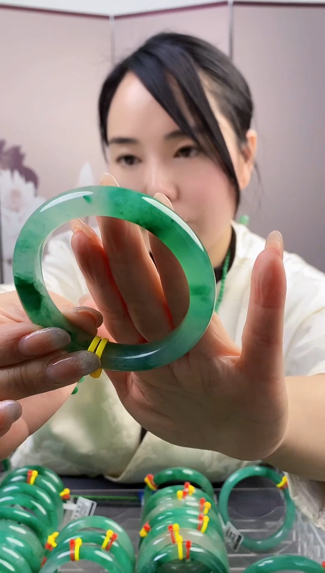 【闪购商品】石英质玉手镯未镶嵌07