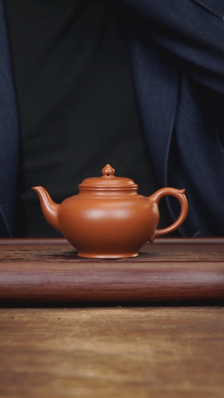 【闪购商品】紫砂茶壶270ml ZQ笑樱 小红泥