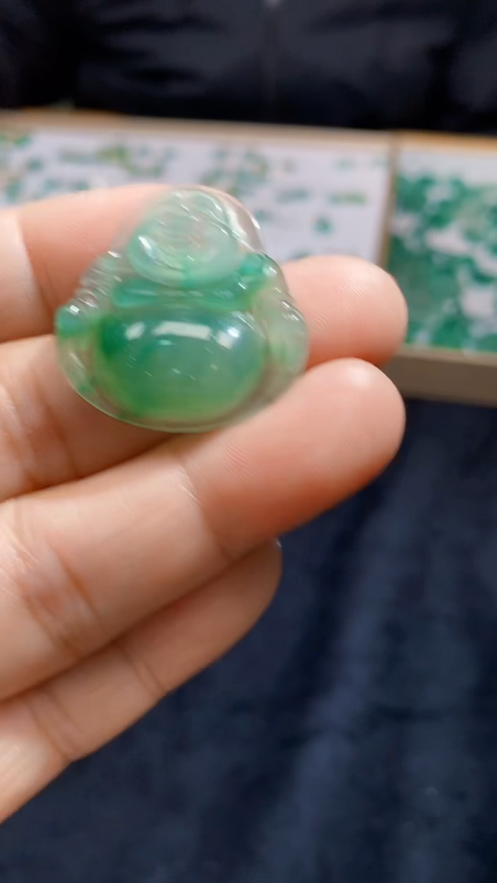 【闪购商品】石英质玉颈饰未镶嵌天然A货非洲翠