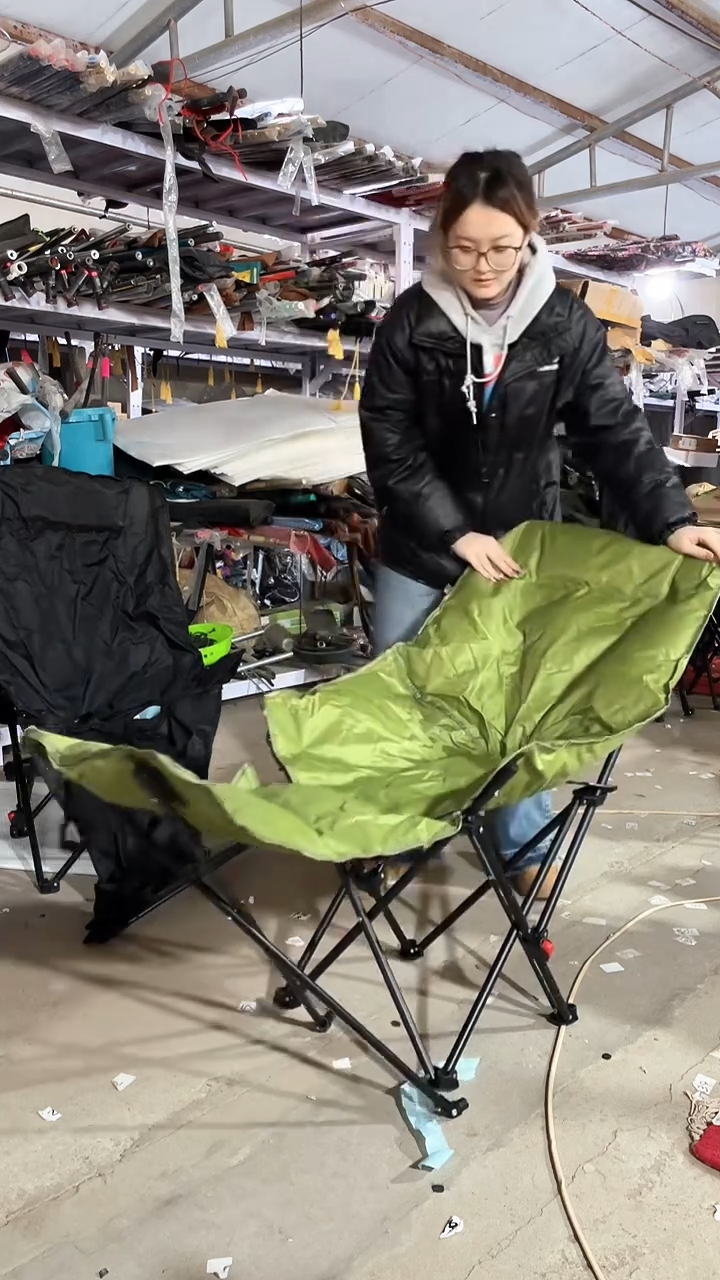 铁加棉  带腿托  高背  颜色随机