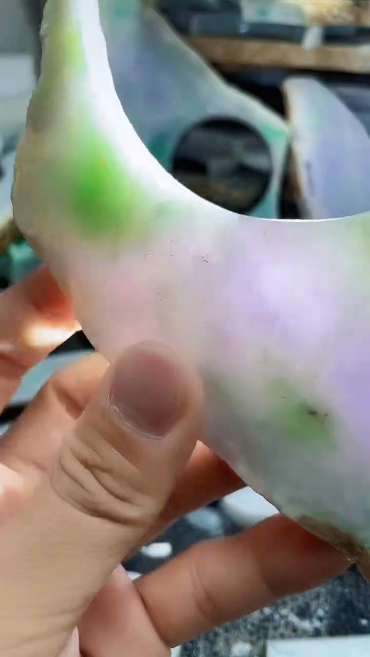 裸石翡翠天然A货翡翠板料