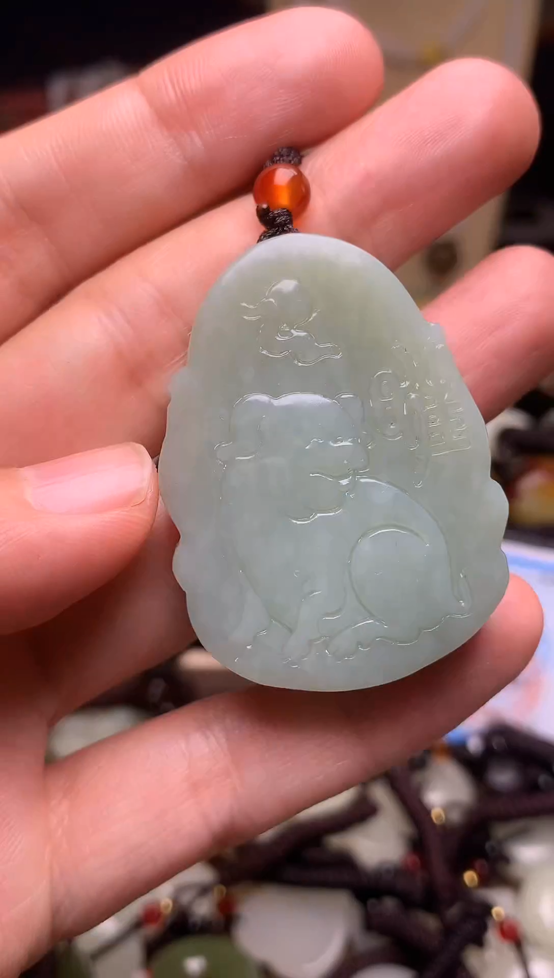 颈饰未镶嵌和田玉新疆料青海料清水和田玉吊坠