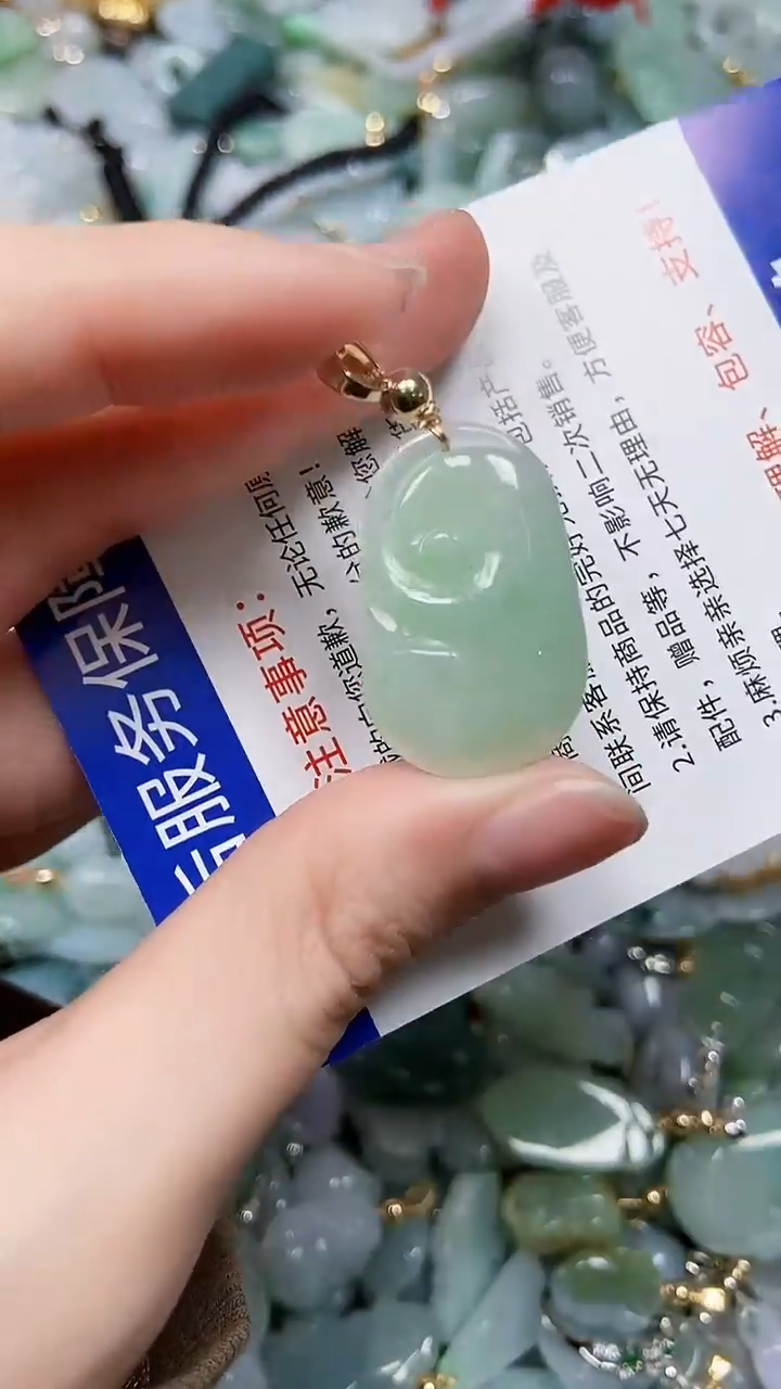 【闪购商品】翡翠颈饰未镶嵌闪购00003594