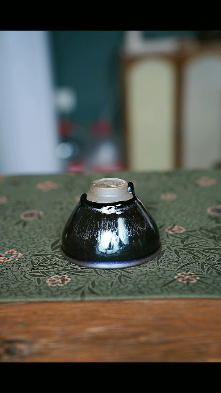茶盏建阳建盏窑变主人杯