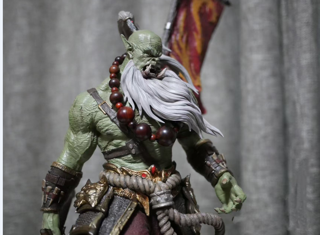 【现货现发】魔兽世界 抢跑中秋 剑圣萨穆罗 高40cm  潮玩手办