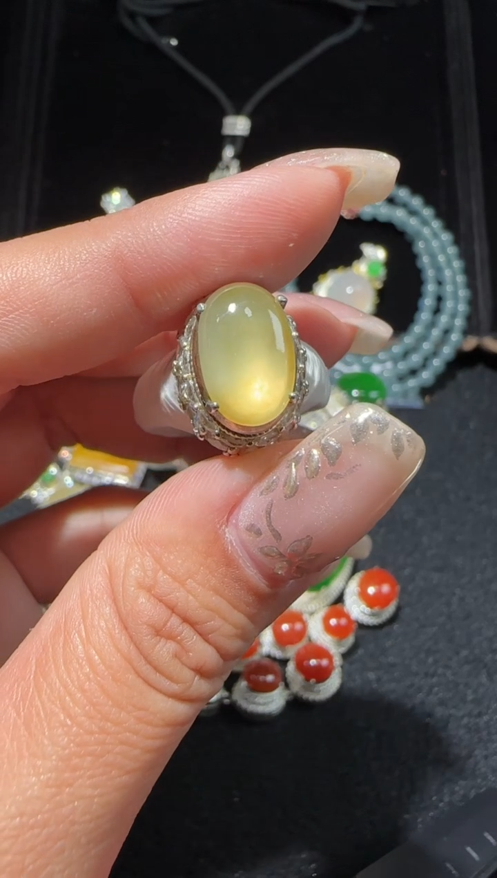 【闪购商品】翡翠戒指未镶嵌多样性发货拍一发一