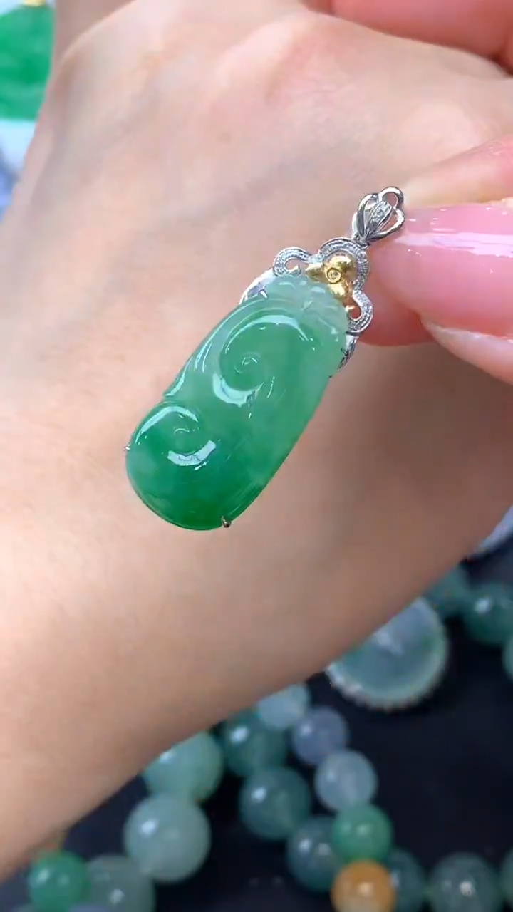 【闪购商品】翡翠颈饰未镶嵌238-天然翡翠