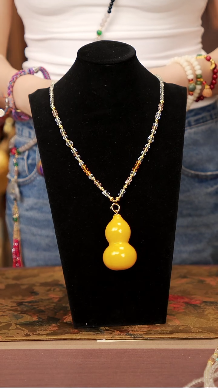 50天琦閤漆艺小葫芦挂件58