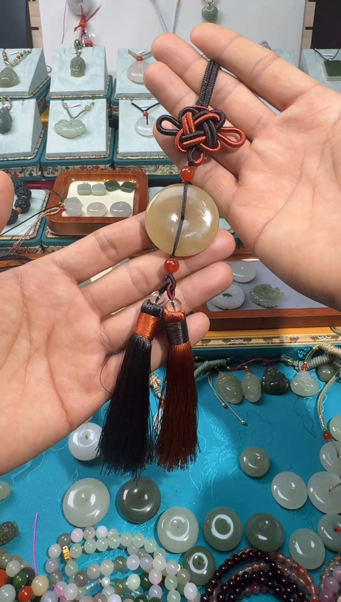 【闪购商品】和田玉车挂未镶嵌车挂