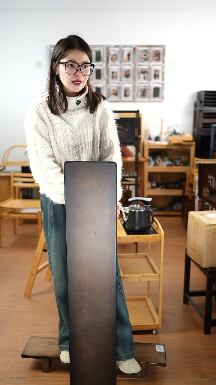 竹实木增高架长120宽的