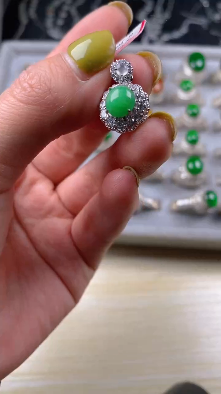 【闪购商品】翡翠戒指未镶嵌多样性拍一发一