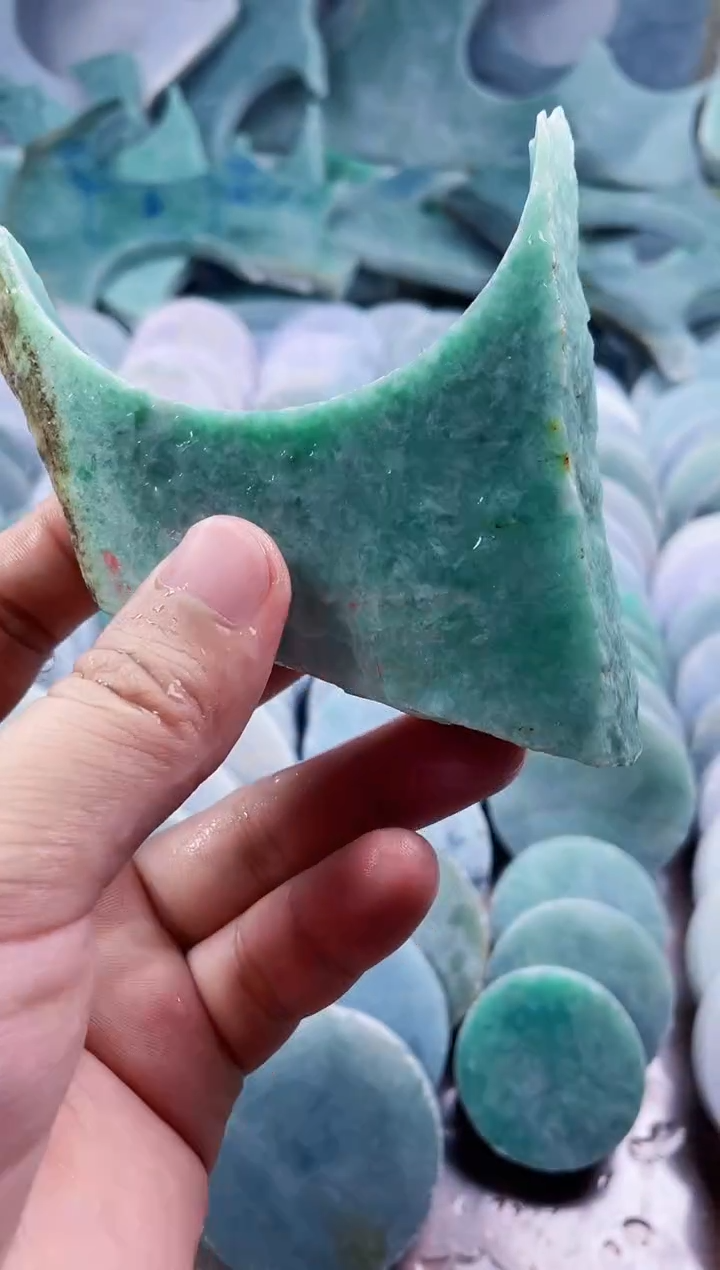 裸石翡翠天然A货翡翠
