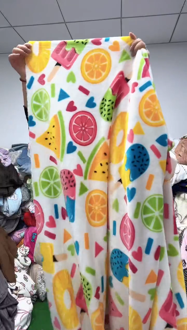 法兰绒2.2x1.5左右已主播介绍为准