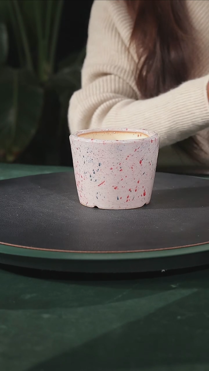 【陶一峰石湾花盆】多肉小圆盆160