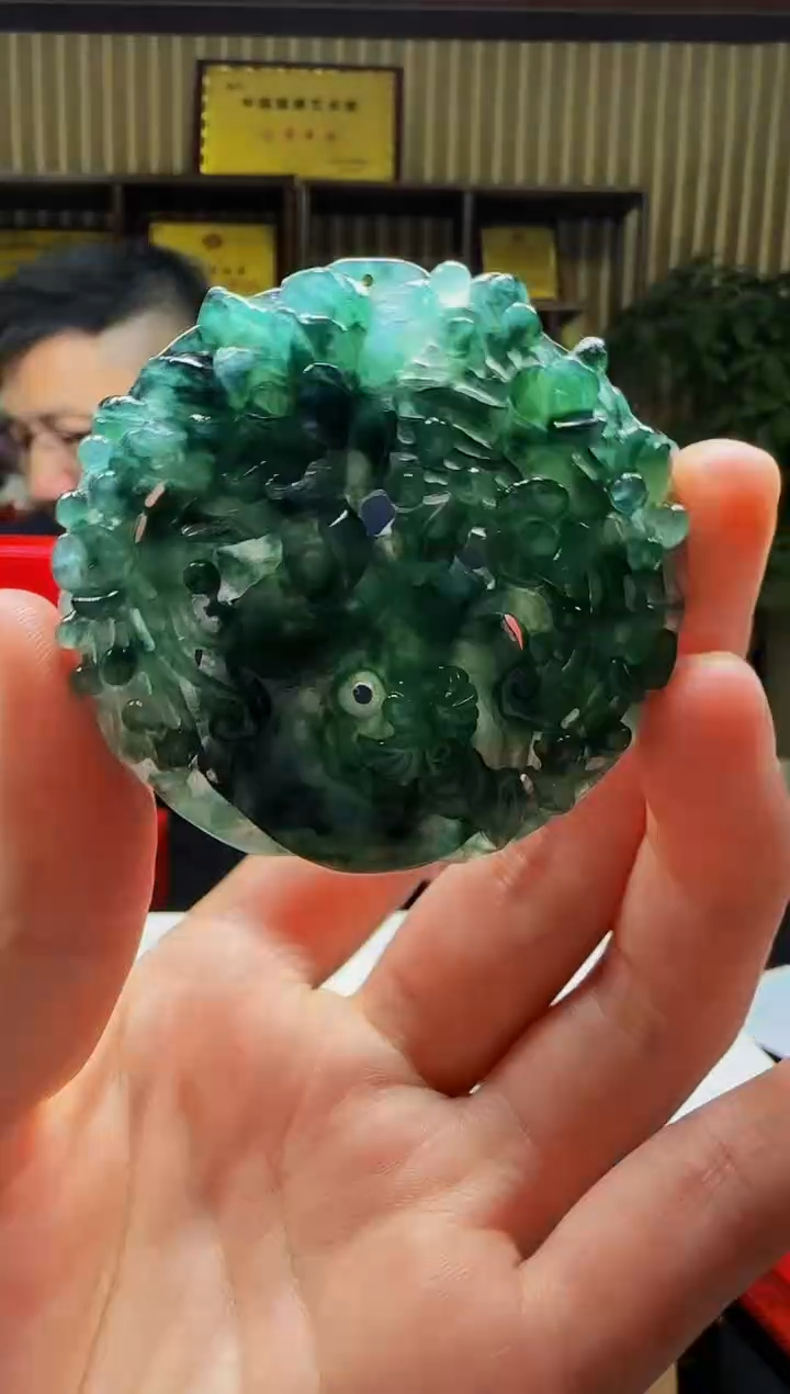 【闪购商品】定制翡翠未镶嵌Q02408翡翠毛货